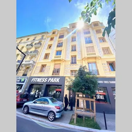 Orchidee- New 3p-luxe-central-clim-wifi-1min Beach 尼斯